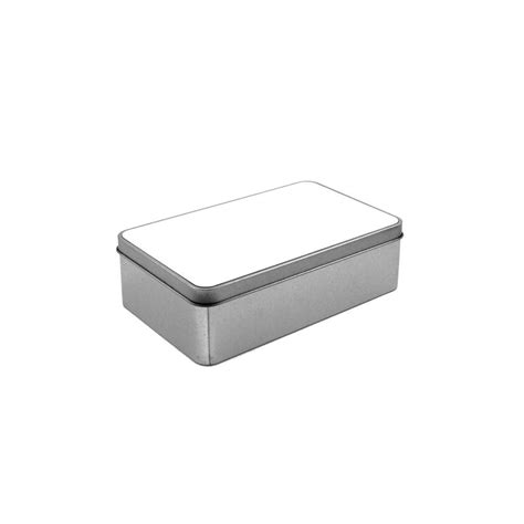 4 inch rectangle metal box|rectangular metal box with lid.